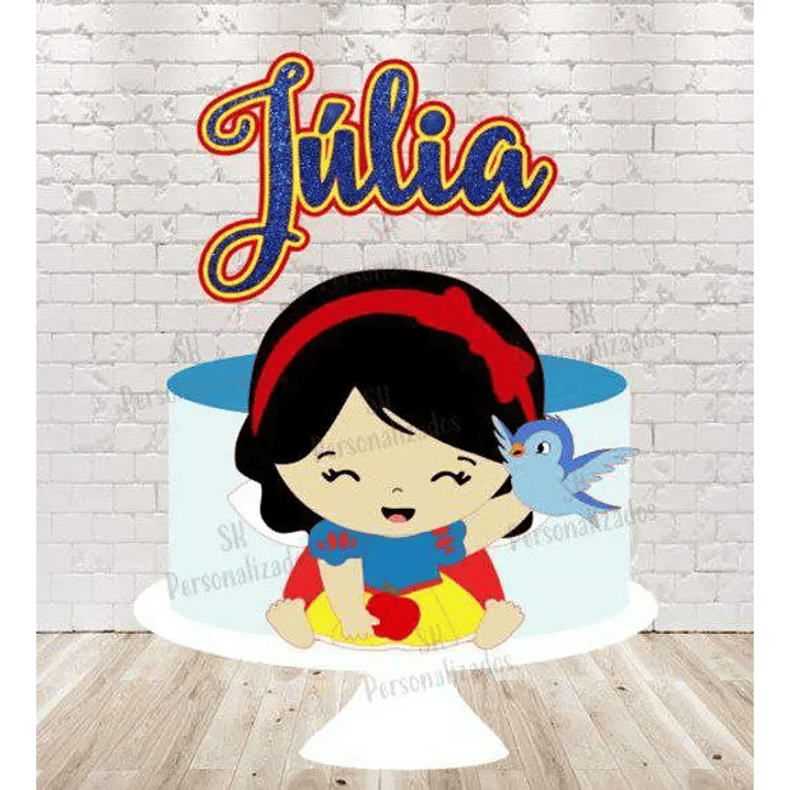 Arquivo de Corte Topo Branca de neve Baby 1