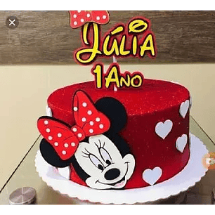 Arquivo de Corte Topo Minnie