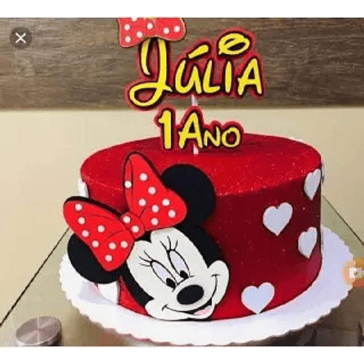 Arquivo de Corte Topo Minnie 1