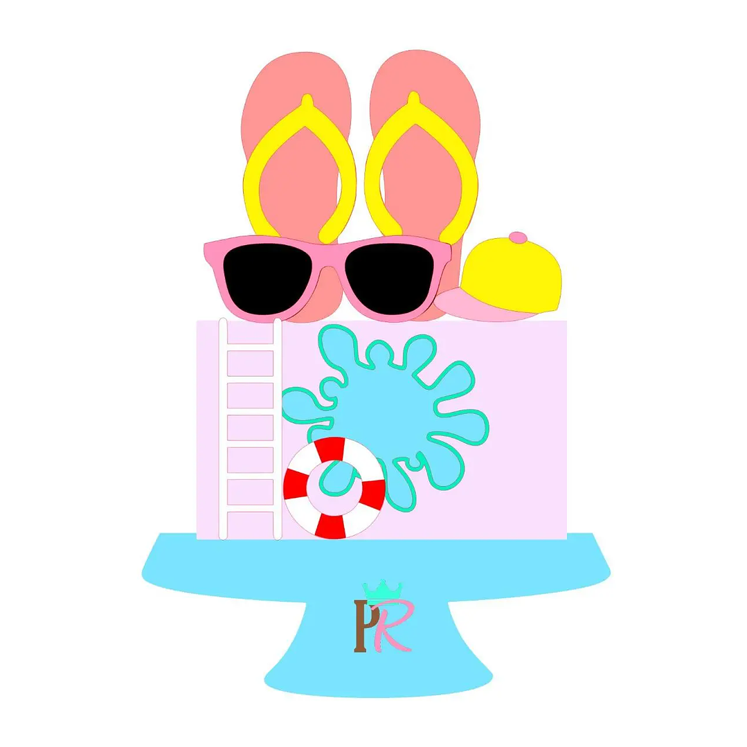 Arquivo de Corte Topo Pool Party 1