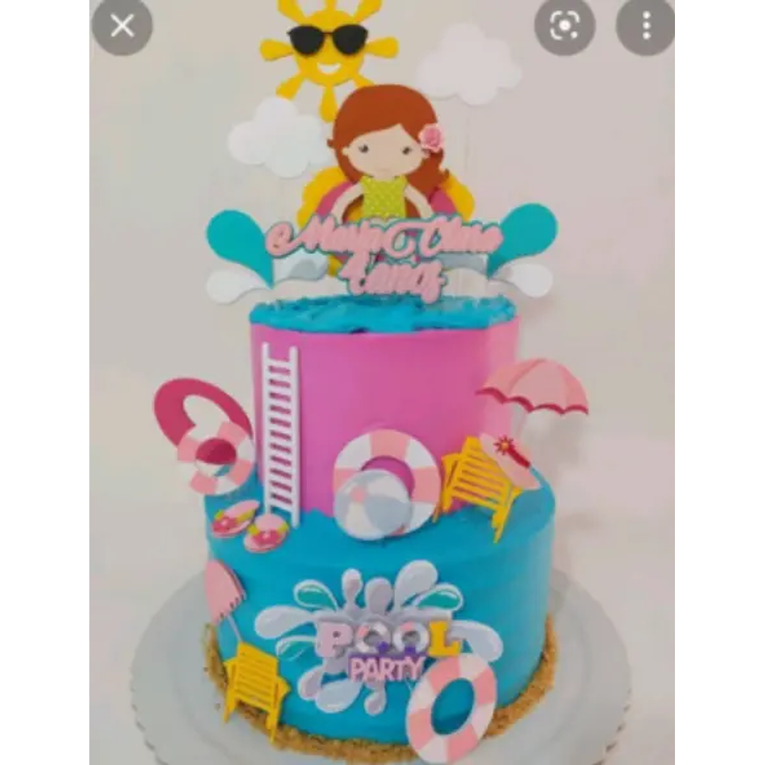 Arquivo de Corte Topo Pool Party 1