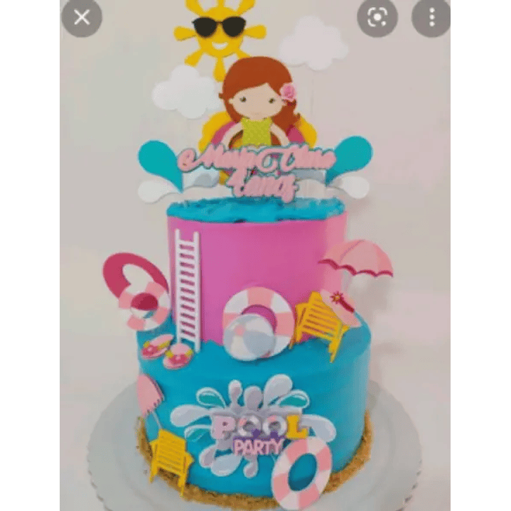 Arquivo de Corte Topo Pool Party 1