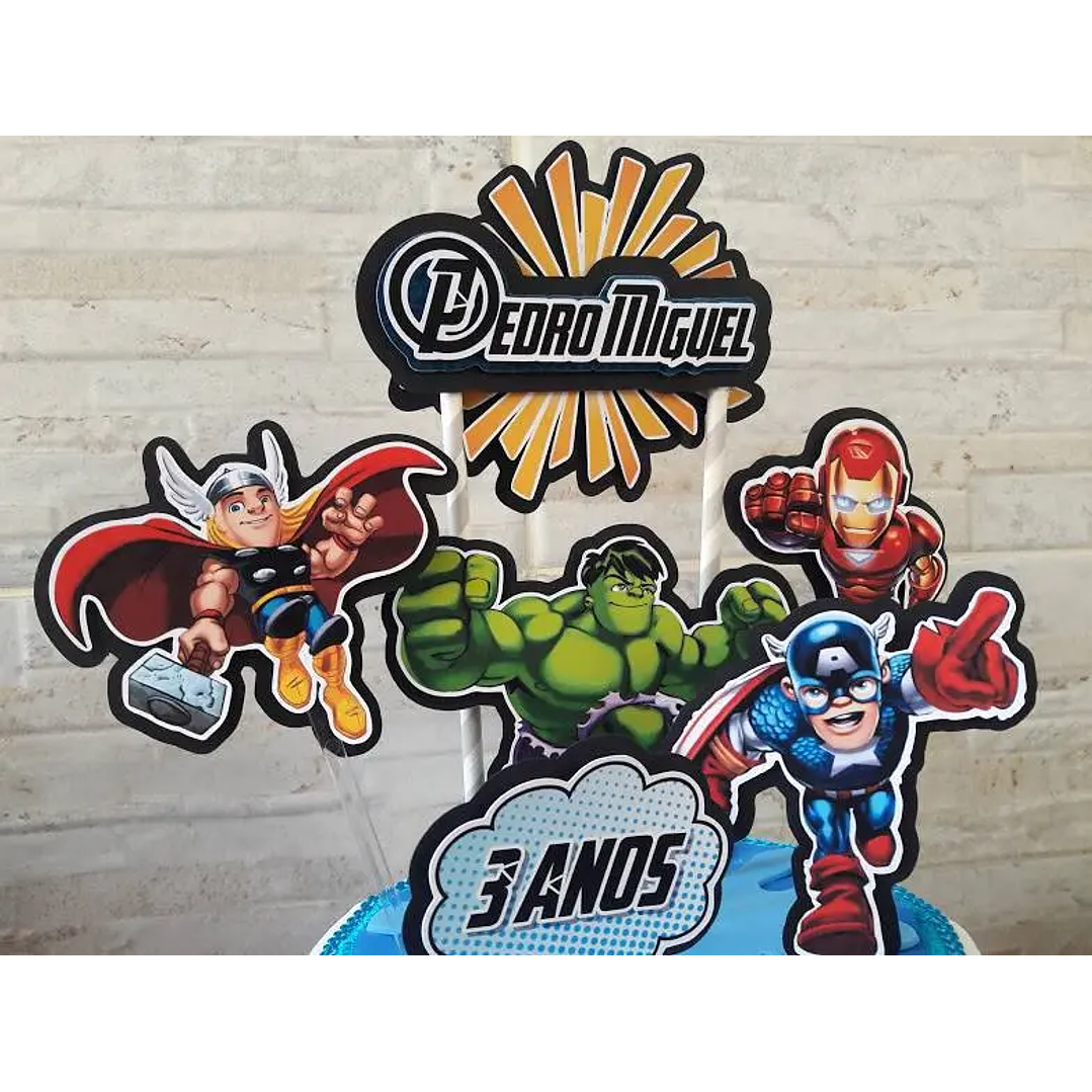 Arquivo de Corte Topo Vingadores 1