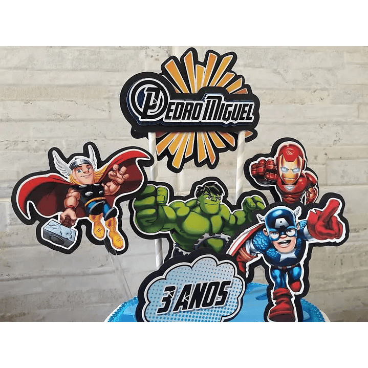 Arquivo de Corte Topo Vingadores 1