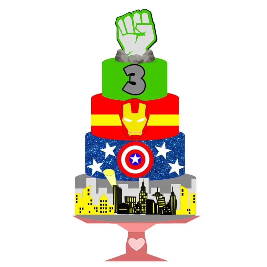 Arquivo de Corte Topo Vingadores 1