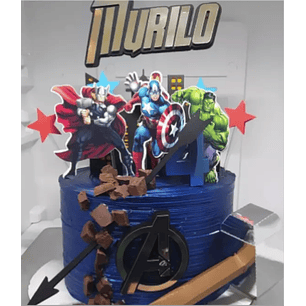 Arquivo de Corte Topo Vingadores