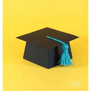 Arquivo de Corte Caixa Capelo Formatura