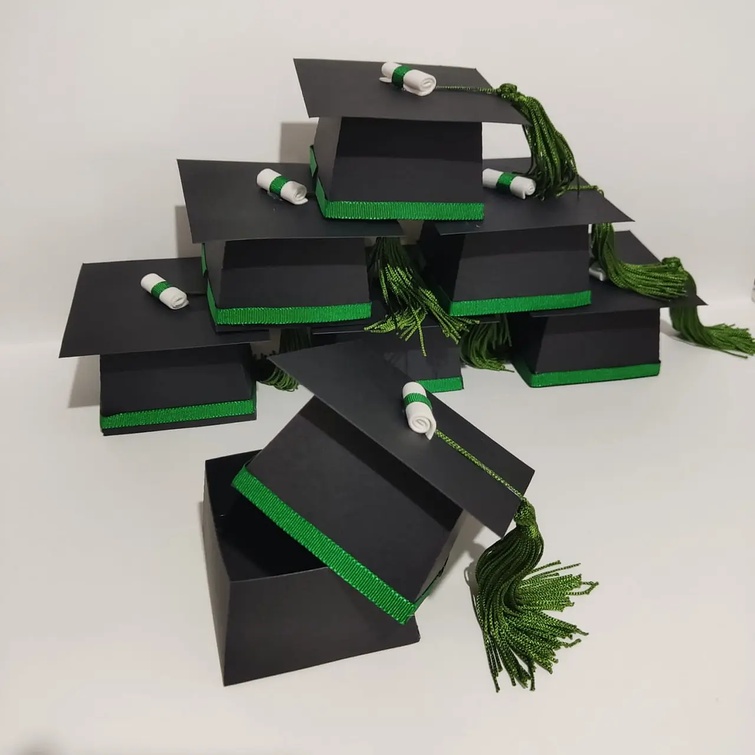 Arquivo de Corte Caixa Capelo Formatura / Chapéu de Formatura 2