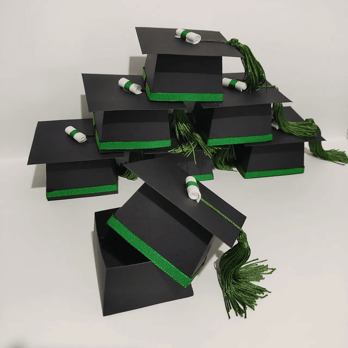Arquivo de Corte Caixa Capelo Formatura / Chapéu de Formatura 2