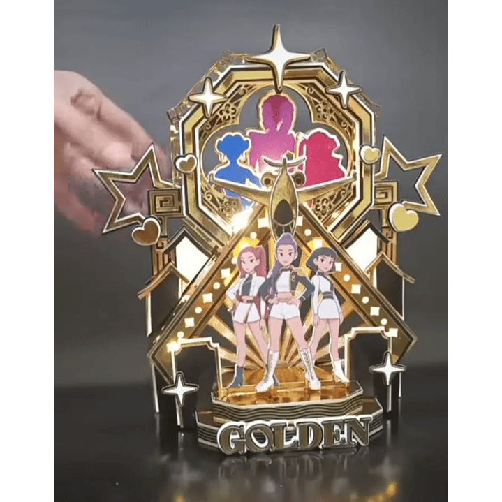 Arquivo de Corte Topo de bolo Guerreiras do K-Pop/Huntrix 1