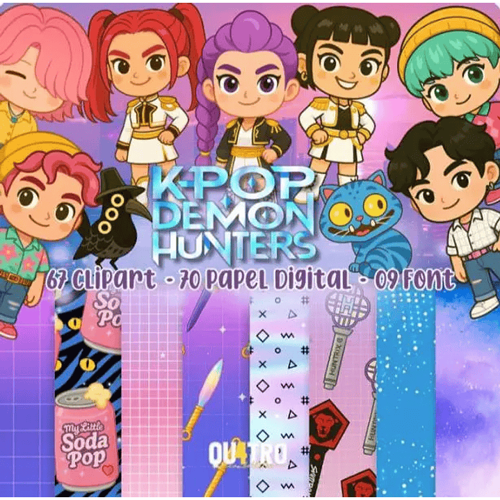 Kit Digital Guerreiras do K-pop/Huntrix 1