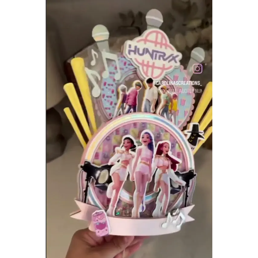 Arquivo de Corte Topo guerreiras do  K-Pop/Huntrix 1