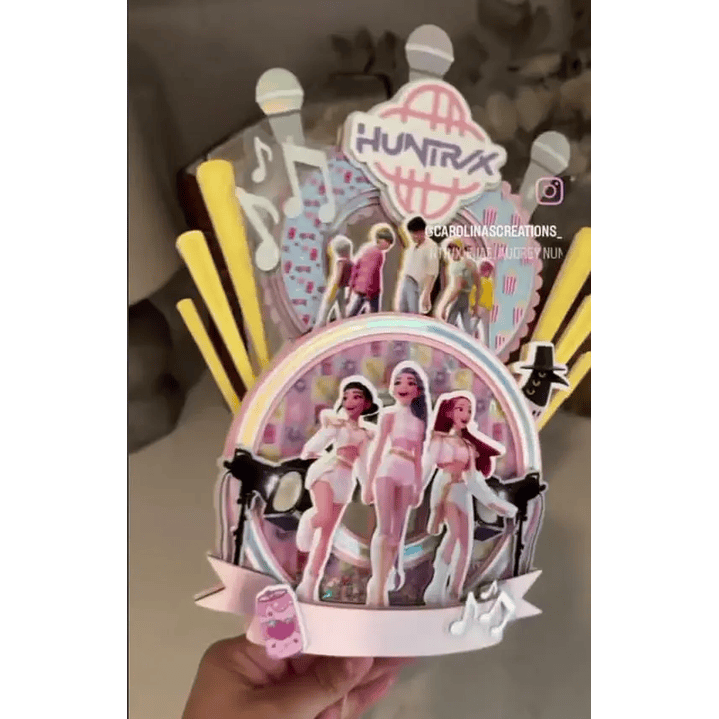 Arquivo de Corte Topo guerreiras do  K-Pop/Huntrix 1