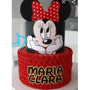 Arquivo de Corte Topo Minnie