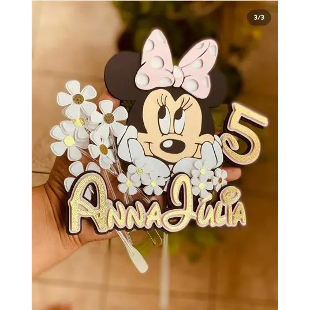Arquivo de Corte Topo Minnie 1