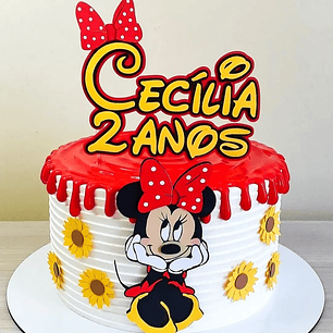 Arquivo de Corte Topo Minnie