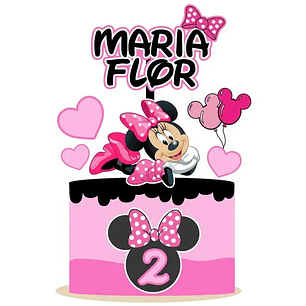 Arquivo de Corte Topo Minnie