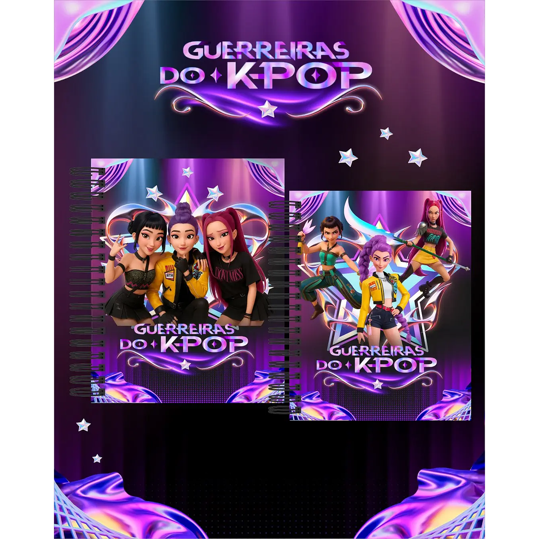 Arquivo Digital Agenda Guerreiras do K-Pop/Huntrix 1