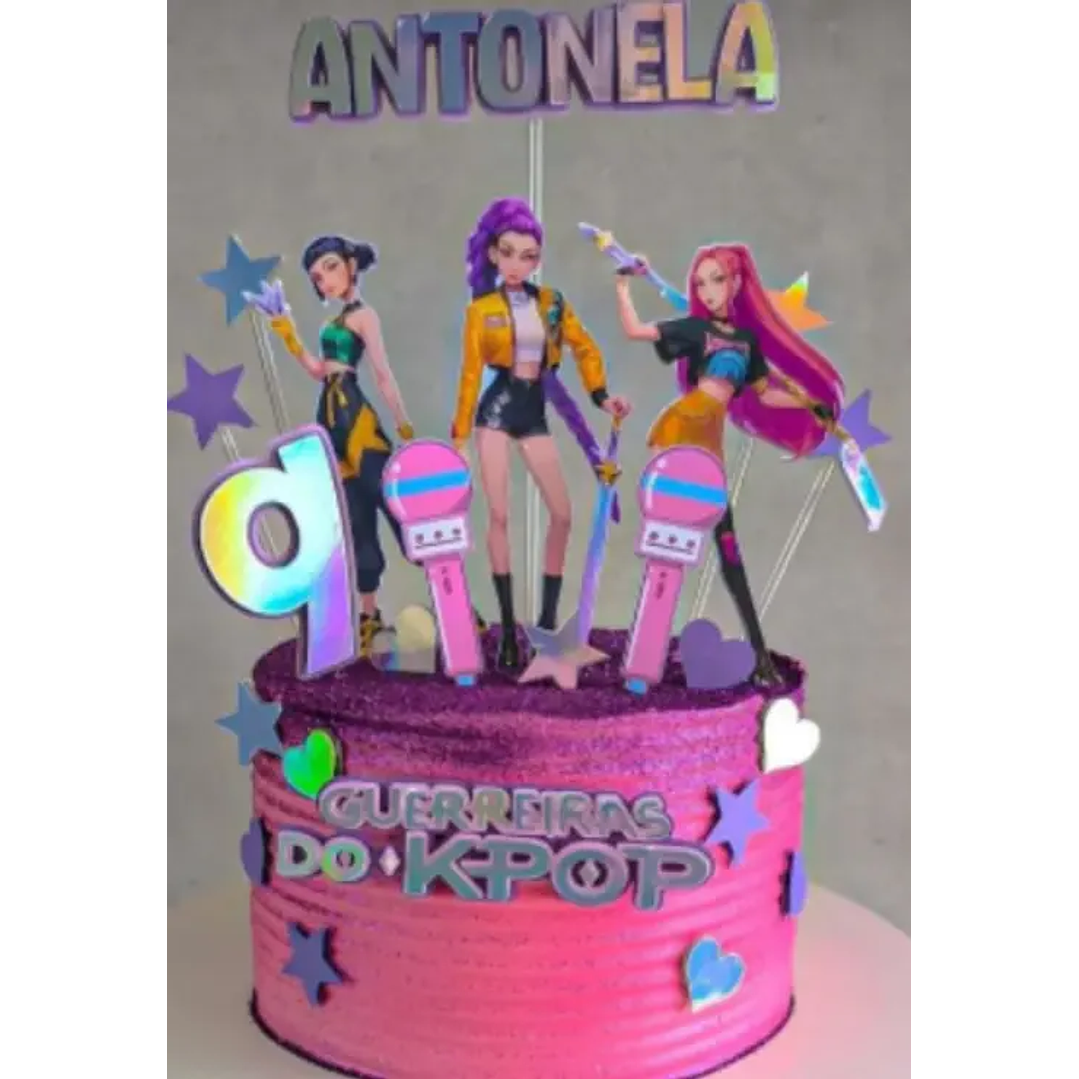 Arquivo de Corte Topo Guerreiras do K-Pop/Huntrix 1