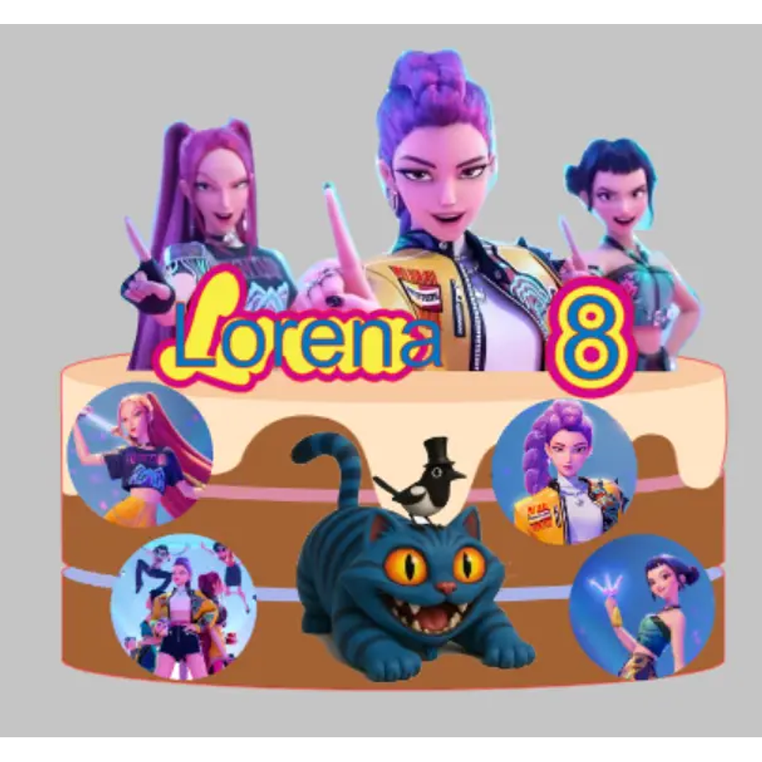 Arquivo de Corte Topo  Guerreiras do K-Pop/Huntrix 1