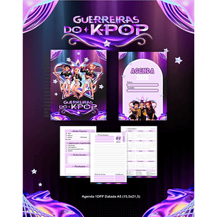 Arquivo Digital Agenda Guerreiras do K-Pop/Huntrix