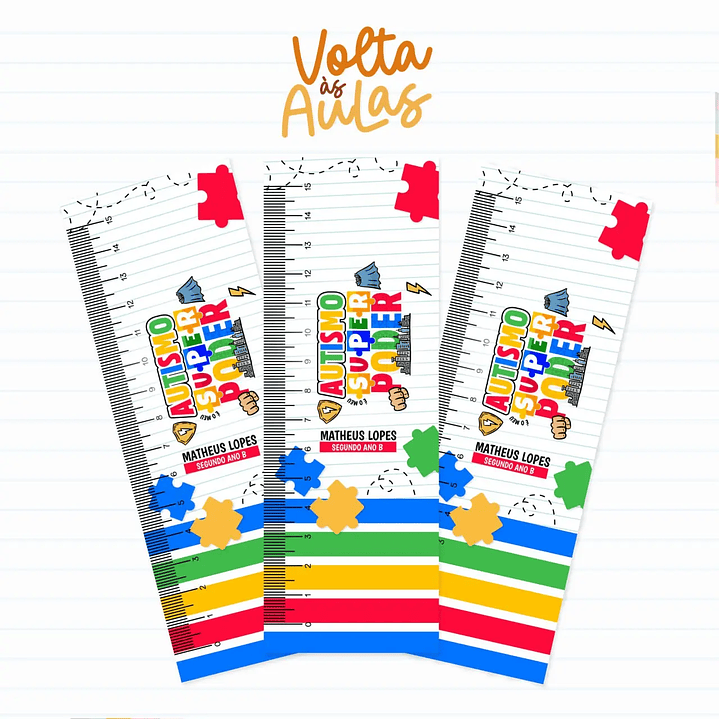 Arquivo de Corte Etiqueta Escolar Autismo Menino 2