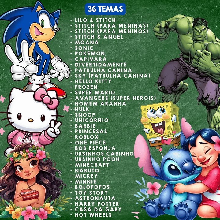 Arquivo Digital Combo Etiquetas Escolares Diversas (arquivo no formato PNG) 4