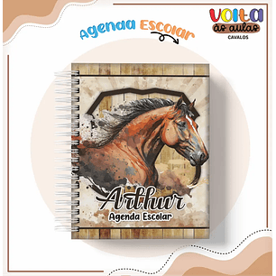 Arquivo Digital Kit Escolar Cavalo