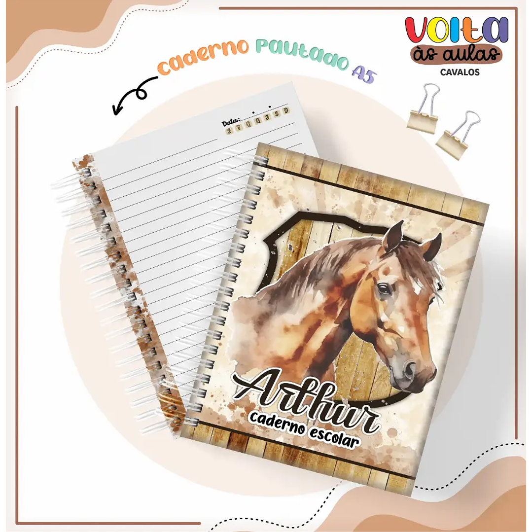 Kit Escolar Archivo Digital Caballo 2