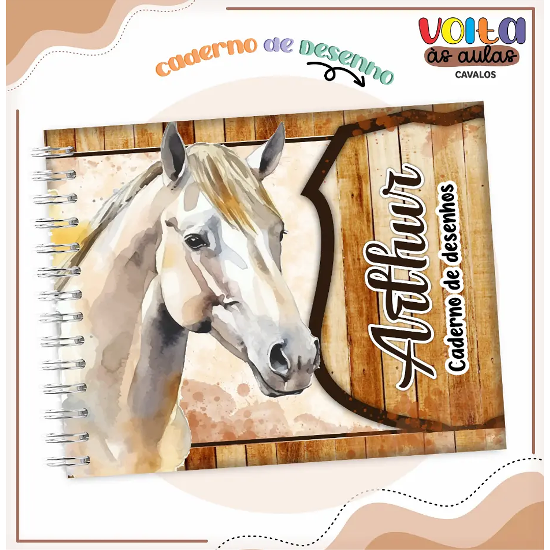 Kit Escolar Archivo Digital Caballo 5