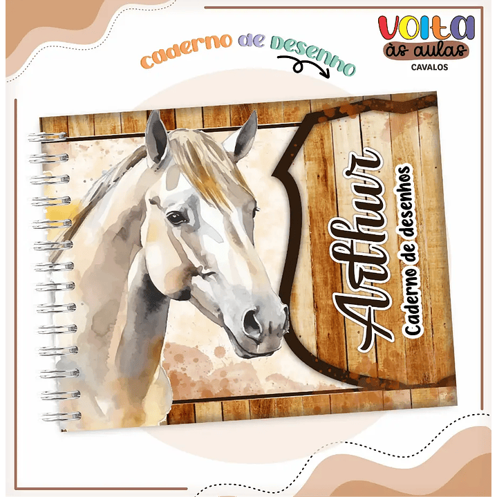 Kit Escolar Archivo Digital Caballo 5