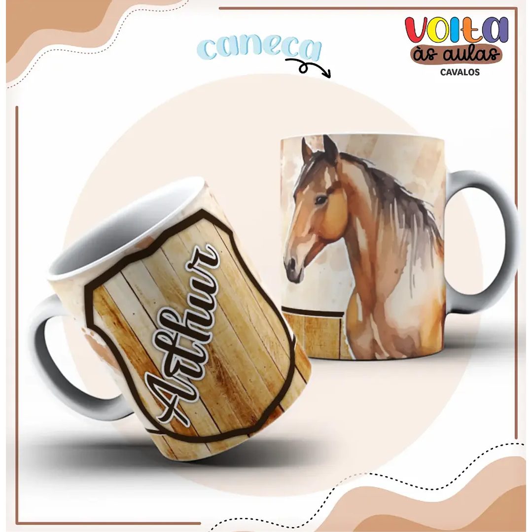 Kit Escolar Archivo Digital Caballo 9