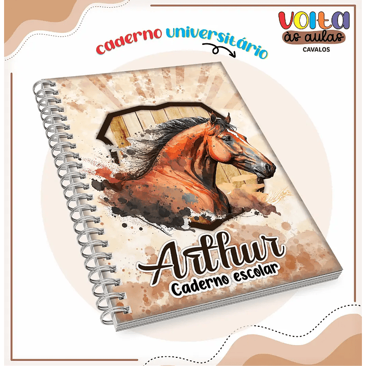 Kit Escolar Archivo Digital Caballo 10