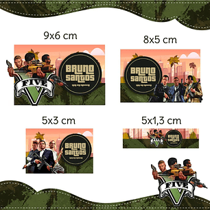 Arquivo de Corte Etiqueta Escolar GTA