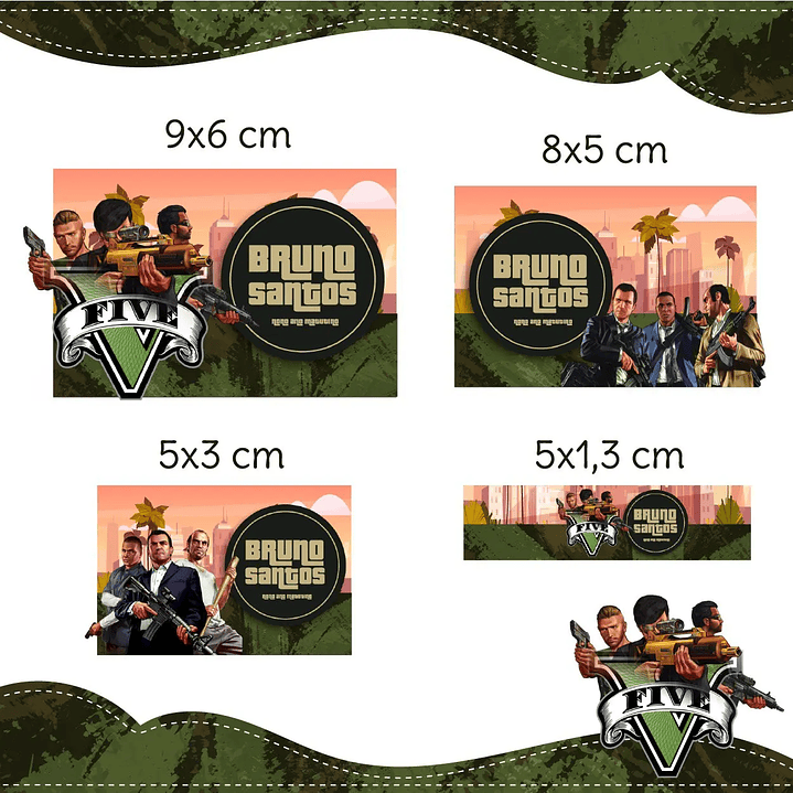 Archivo de corte de etiqueta de escuela de GTA 1