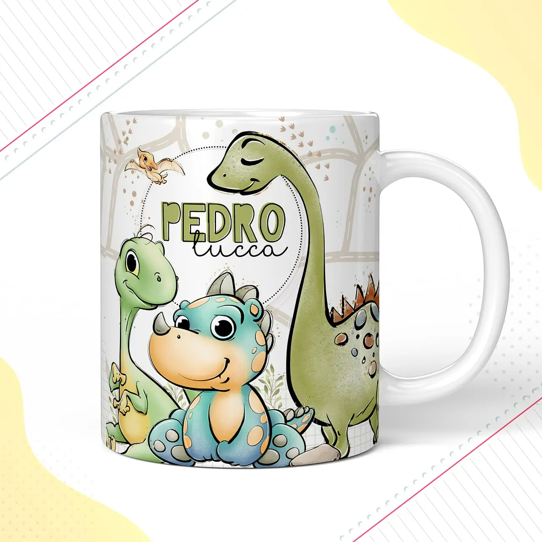 Arquivo de Corte Etiqueta Escolar Dinossauro Cute 2