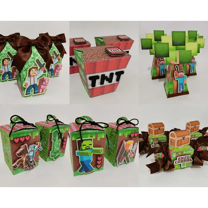 Arquivo de Corte Minecraft (Studio e PDF) 1