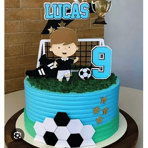 Arquivo de Corte Topo Futebol Menino Cute