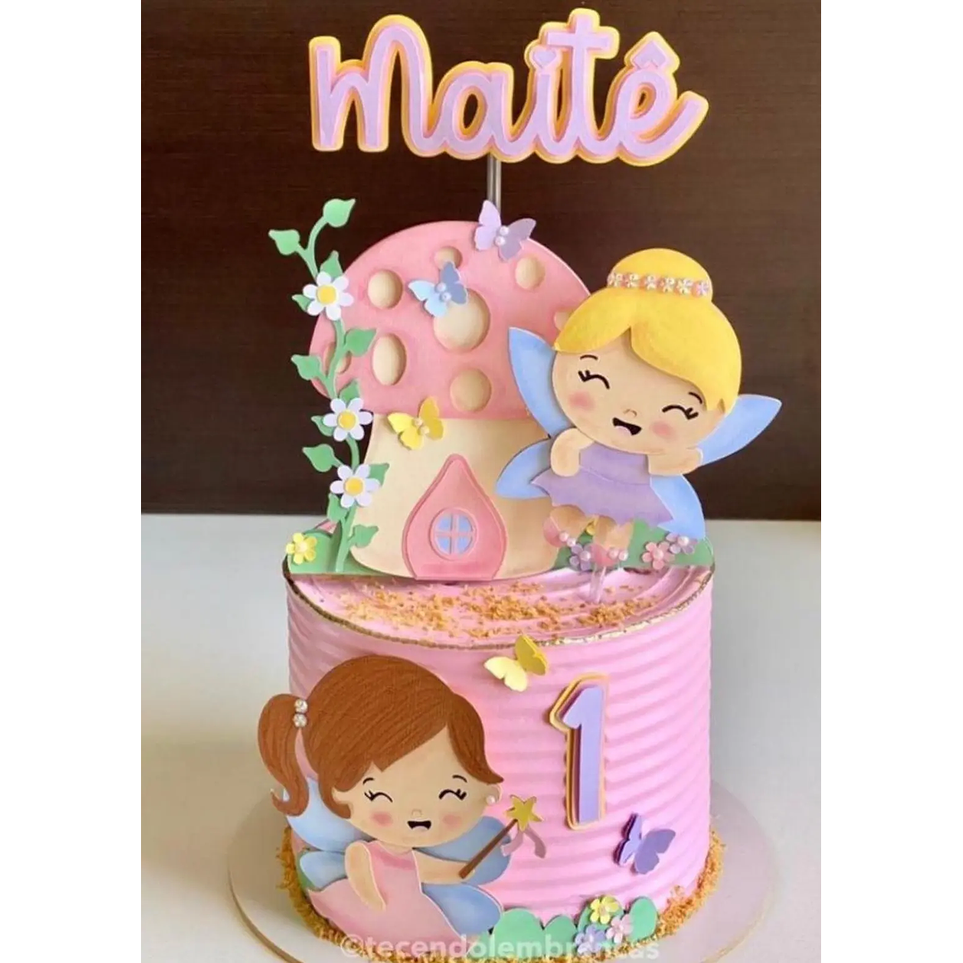 Arquivo de Corte Topo Fadas 1