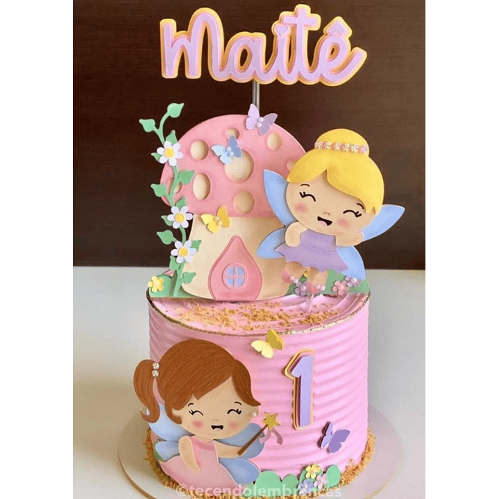 Arquivo de Corte Topo Fadas 1