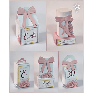 Arquivo de Corte Laços e Flores