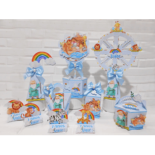 Arquivo de Corte Kit Festa Arca de Noé 