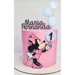 Arquivo de Corte Topo Minnie Rosa
