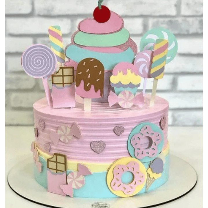 Arquivo de Corte Topo Doces 1