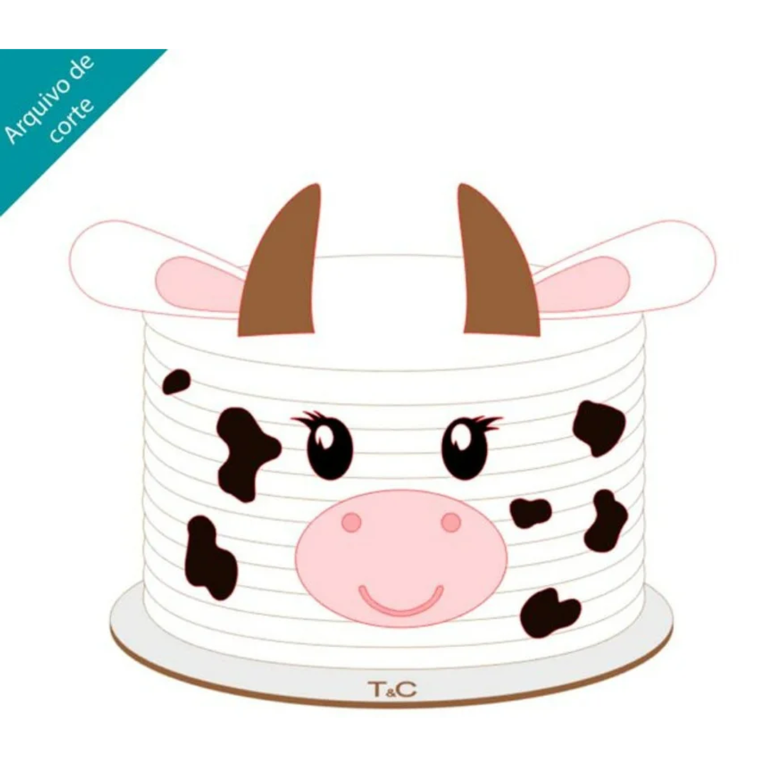 Archivo de corte de parte superior de vaca 1