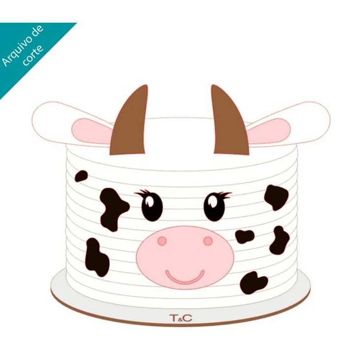 Archivo de corte de parte superior de vaca 1