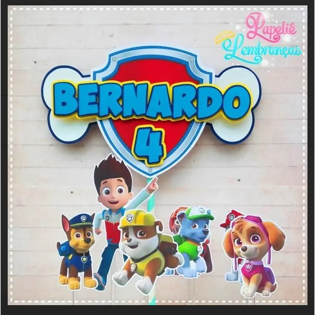 Arquivo de Corte Topo Patrulha canina  1