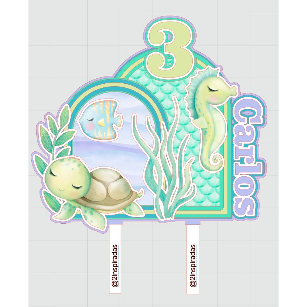 Arquivo de Corte Topo Animais Marinhos  1