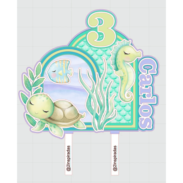 Arquivo de Corte Topo Animais Marinhos  1