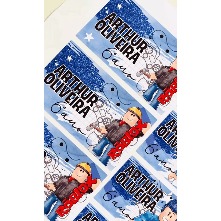 Arquivo de Corte Etiqueta Escolar 1